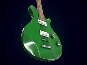 electric guitar homage heg-620 3D Model