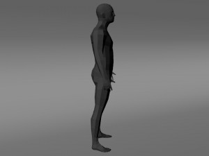 man low poly 3D मॉडल