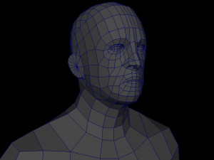 man low poly 3D मॉडल