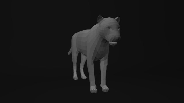 big cat 3D मॉडल .c4d .max .obj .3ds .fbx .stl .blend 