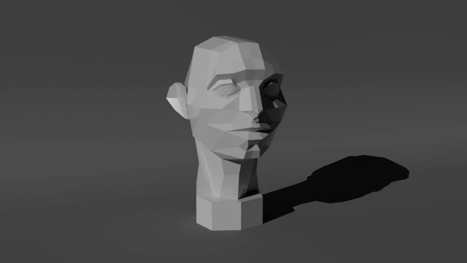 testa d'asaro Modello 3D .c4d .max .obj .3ds .fbx .stl .blend 