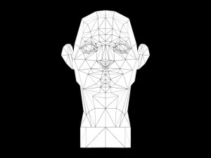 testa d'asaro Modello 3D