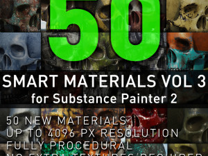 substance painter smart materials vol 3 Texturas CG