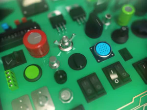 electrical and electronic components - kitbash set 62 pieces 3D Model