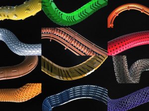 sci-fi tubes hoses and cables 100 pieces 3D 모델
