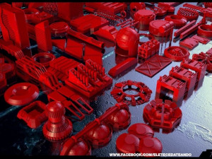 ultimate kitbash set - 120 pieces 3D 模型