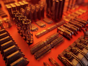 array di fantascienza - set kitbash da 100 pezzi da 100 Modello 3D