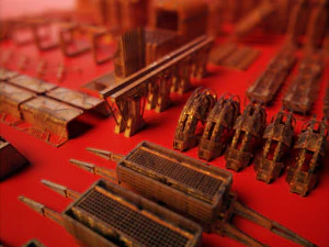 array di fantascienza - set kitbash da 100 pezzi da 100 Modello 3D