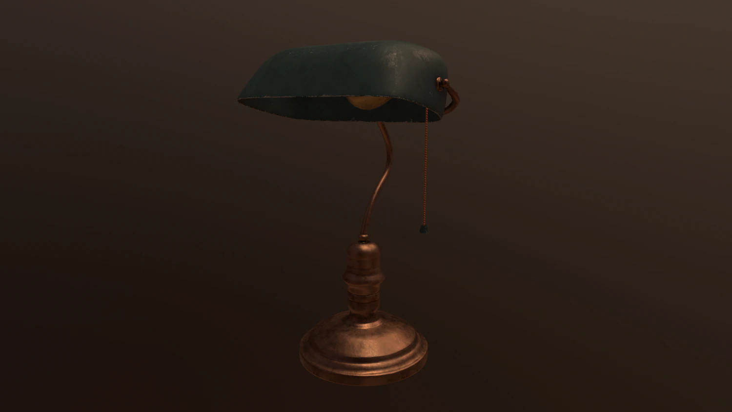library lamp 3D Model .c4d .max .obj .3ds .fbx .stl .blend 