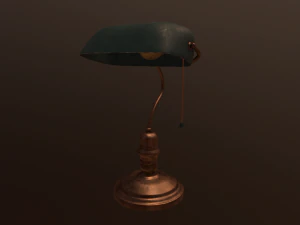 library lamp 3D Model