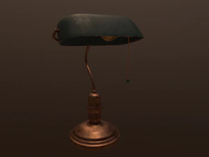library lamp 3D Model
