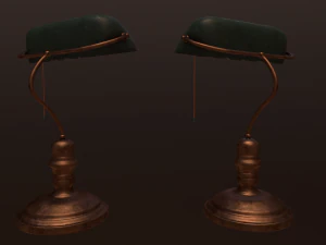 library lamp 3D Model