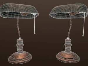 library lamp 3D Model