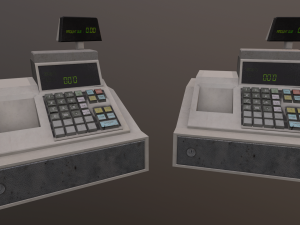 cash register Model 3D
