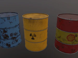barrels 3D Model