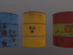 barrels 3D Model