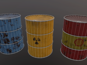 barrels 3D 模型