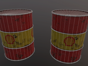 barrels 3D 模型