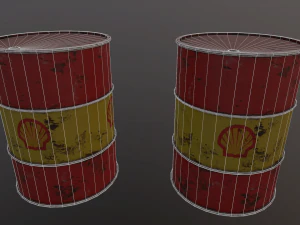 barrels 3D Model