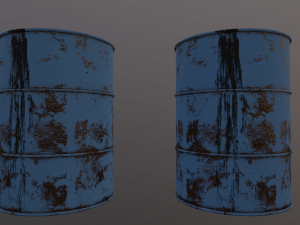 barrels 3D 模型