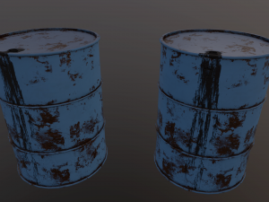 barrels 3D 模型