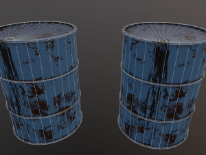 barrels 3D 模型
