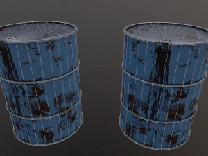 barrels 3D Model