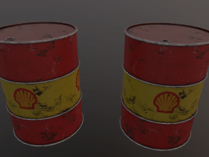 barrels 3D 模型
