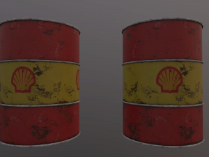 barrels 3D 模型