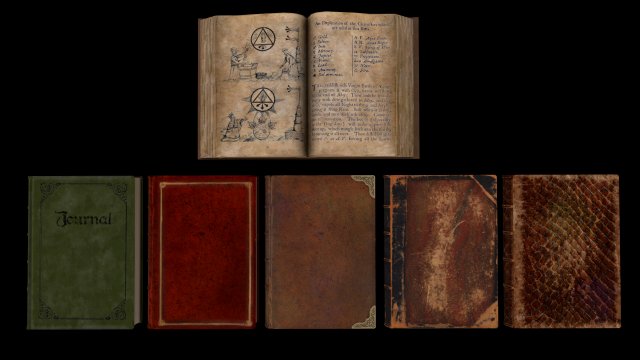 books 3D Model .c4d .max .obj .3ds .fbx .stl .blend 