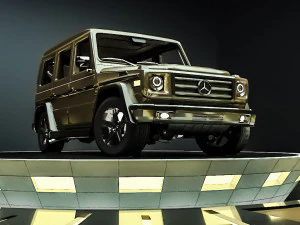 mercedes g-class 3D Model