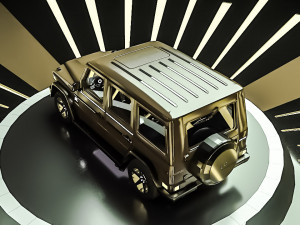 mercedes g-class 3D मॉडल