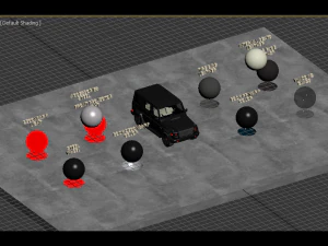 mercedes g-class black 3D Model