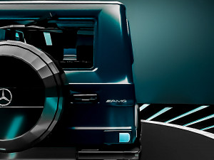 mercedes g-class -blue- 3D Модель