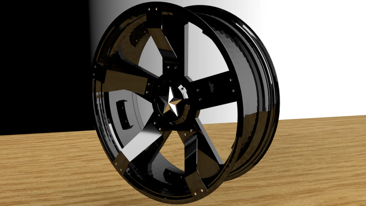 rims 01 3D Model .c4d .max .obj .3ds .fbx .stl .blend