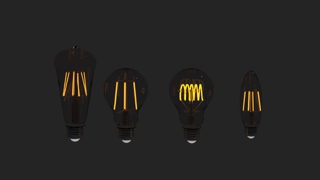 lightbulbset 3D मॉडल .c4d .max .obj .3ds .fbx .stl .blend 