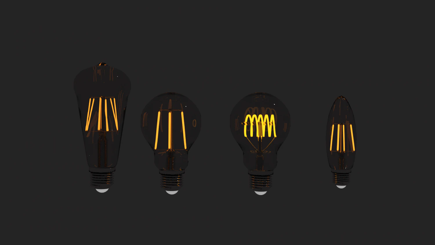 lightbulbset 3D Model .c4d .max .obj .3ds .fbx .stl .blend 