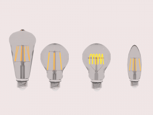 lightbulbset 3D मॉडल