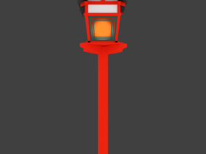 lowpoly lantern 3D Модель
