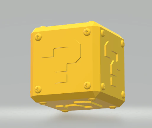super mario box 3D Print Model .c4d .max .obj .3ds .fbx .stl .blend 