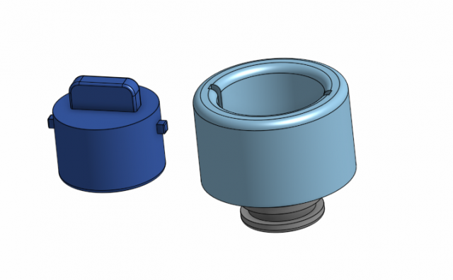 steam nozzle 3D 프린트 모델 .c4d .max .obj .3ds .fbx .stl .blend 
