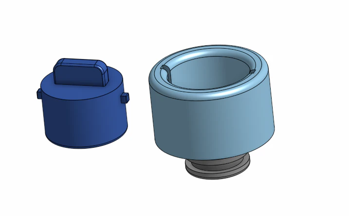 steam nozzle 3D Print Model .c4d .max .obj .3ds .fbx .stl .blend 
