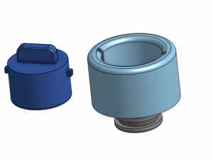steam nozzle 3D-printmodel