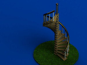 circular lader 3D Model