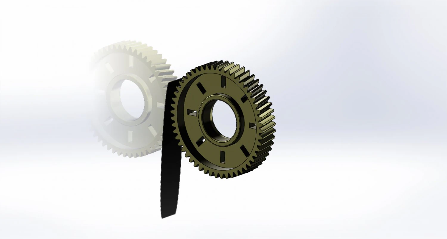 engranaje de ventana el&eacute;ctrica Modelo 3D .c4d .max .obj .3ds .fbx .stl .blend 