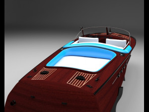 riva aquarama 1970 3Dモデル