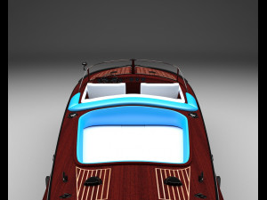 riva aquarama 1970 3Dモデル