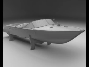 riva aquarama 1970 3D Model