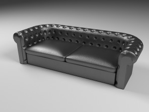 chesterfield sofa 3D Model