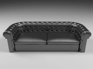 chesterfield sofa 3D Model